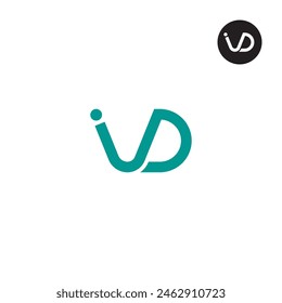 IVD-Logo-Buchstabe Monogramm Design