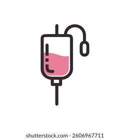 iv-drip icon vector illustration style