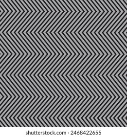I've crafted a captivating black and white illusion using sharp zig-zag contrast patterns to create a bold and striking visual effect. eye-catching black and white vector illusion. illustrator vector.