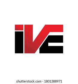 Logo-Design für IVE-Buchstaben