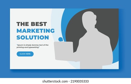 ive streaming business workshop youtube thumbnail and web banner template