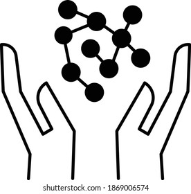 Diseño del icono de glifo del logotipo de la clínica IVF, símbolo de fertilización in vitro sobre fondo blanco, signo de embarazo y obstetricia,
