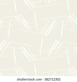 Ivory background with white stripes. Wallpaper texture. Textile pattern. Abstract vector.
