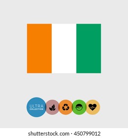 Ivory Coast flag