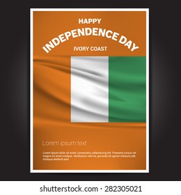 Ivory Coast Independence Day poster