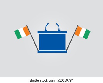 Ivory Coast Podium Speech