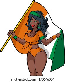 Ivory Coast Soccer fan