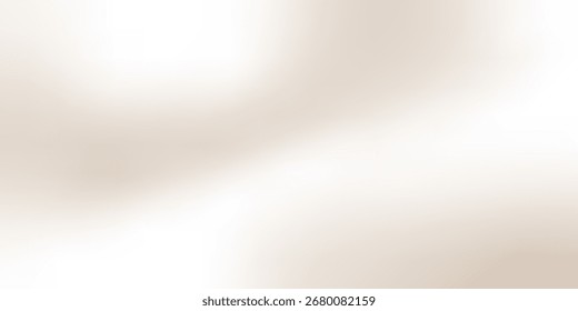 Ivory gradient background. Elegant pearl bg. Soft creamy texture in neutral colors. Vector minimal backdrop for designs, wedding invitations, cards, vintage graphics, banners, flyers.