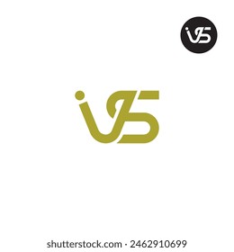 IVS Logo Letter Monogram Design