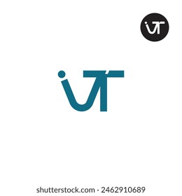 IVT Logo Letter Monogram Design