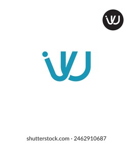 IVU Logo Letra Monograma Diseño