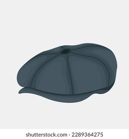 Ivy Cap, Scally Cap icon vector illustration