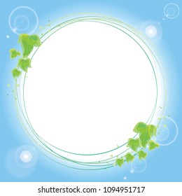 Ivy frame circle type