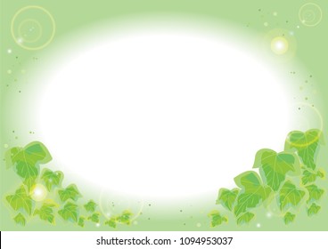 Ivy frame green type