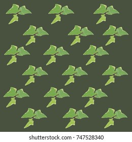 Ivy leaves background