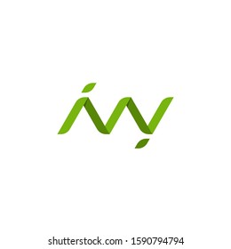 Ivy Logo Vector Design Graphic