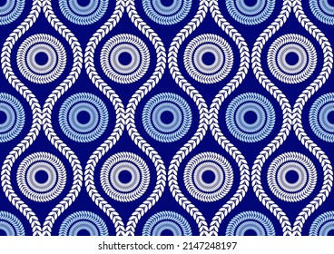 Ivy pattern african textile art curvy zig zag, textile art, fashion background artwork for print, vector file eps10.