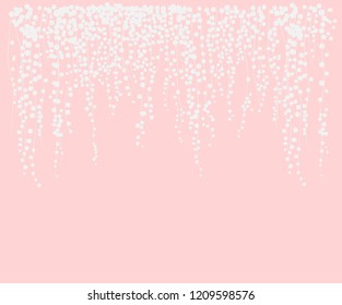 ivy wall background. greenery vector illustration. climbing plant leaves. texture background card website banner leaflet web flyer blog stationery