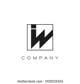 iW Compnay logo in a square shape.