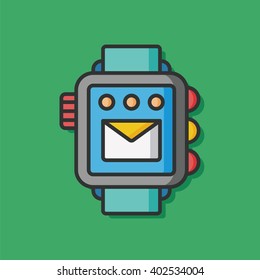 i-watch accessory vector icon