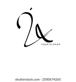 Ix Diseño de Vector con logo inicial