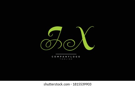 IX initials monogram letter text alphabet logo design