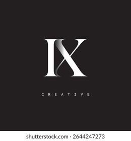 IX Monogram Logo Minimal Elegant Letter mark for Luxury, Fashion   Creative Brands	
