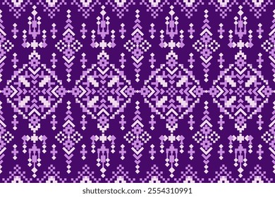ixel art pattern seamless for Fabric geometric ethnic pattern seamless,Pixel pattern art wallpaper Background, Design for fabric, curtain, carpet ,geometry seamless pattern art illustration