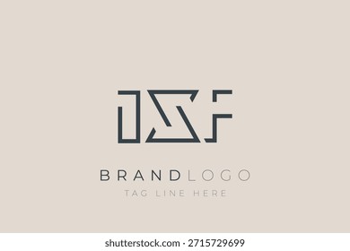 IXF abstract letter logo design. Modern Business Logo Design With Abstract Typography and Contemporary Style