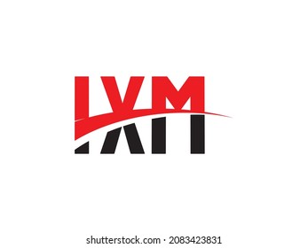 IXM Letter Initial Logo Design Vector Illustration
