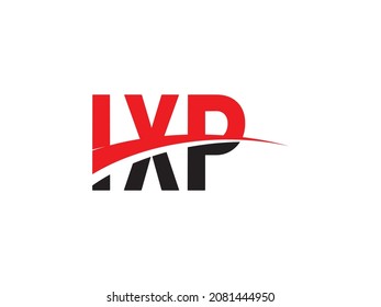 IXP Letter Initial Logo Design Vector Illustration