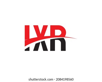 IXR Letter Initial Logo Design Vector Illustration