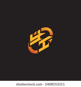 IY combination letter unique initials logo esport for gaming team, youtube, twitch