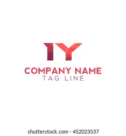 iy polygonal logo