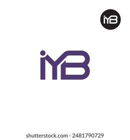 IYB Logo Letter Monogram Design