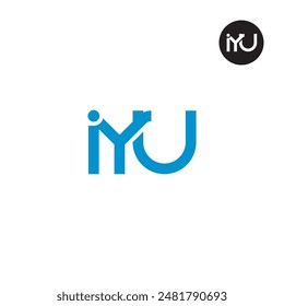 IYU Logo Letter Monogram Design