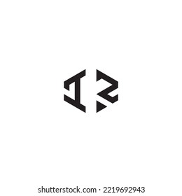 IZ abstract concept in high quality professional design that will print well across any print media