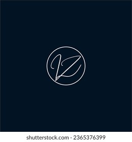  IZ letter logo creative design with vector graphic, IZ simple and modern logo.