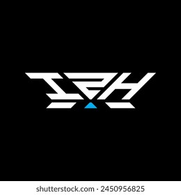 IZH letter logo vector design, IZH simple and modern logo. IZH luxurious alphabet design  