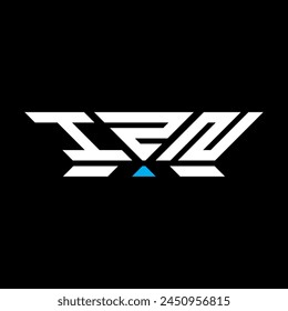 IZN letter logo vector design, IZN simple and modern logo. IZN luxurious alphabet design  