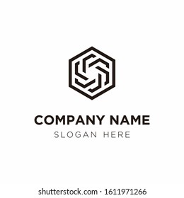 J abstract initials logo design vector EPS10