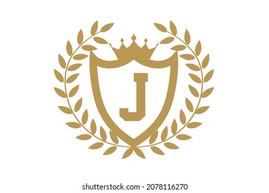J Abstract or Vintage Logotypes. Vector Badge Logo Design Elements, Business Signs, Identity, Labels, Badges Vector, Logo Design.