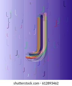 J Alphabet idea icon