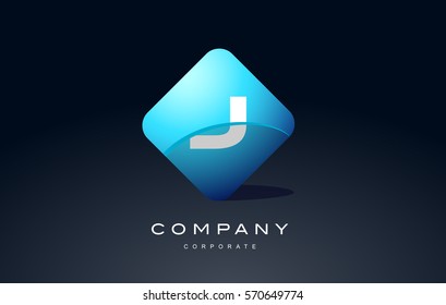 J Alphabet Letter Blue Hexagon D Stock Vector Royalty Free Shutterstock