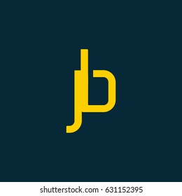J B Joint letter logo design vector