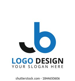 J B Letter Professional Logo Design