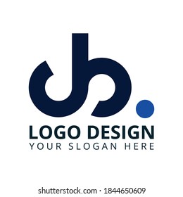 Diseño de logotipos profesionales para letras J B