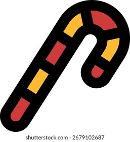 Diseño de icono de estilo de línea de caramelo J