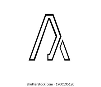 a j creative logo designs and initials