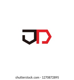 j d letter logo